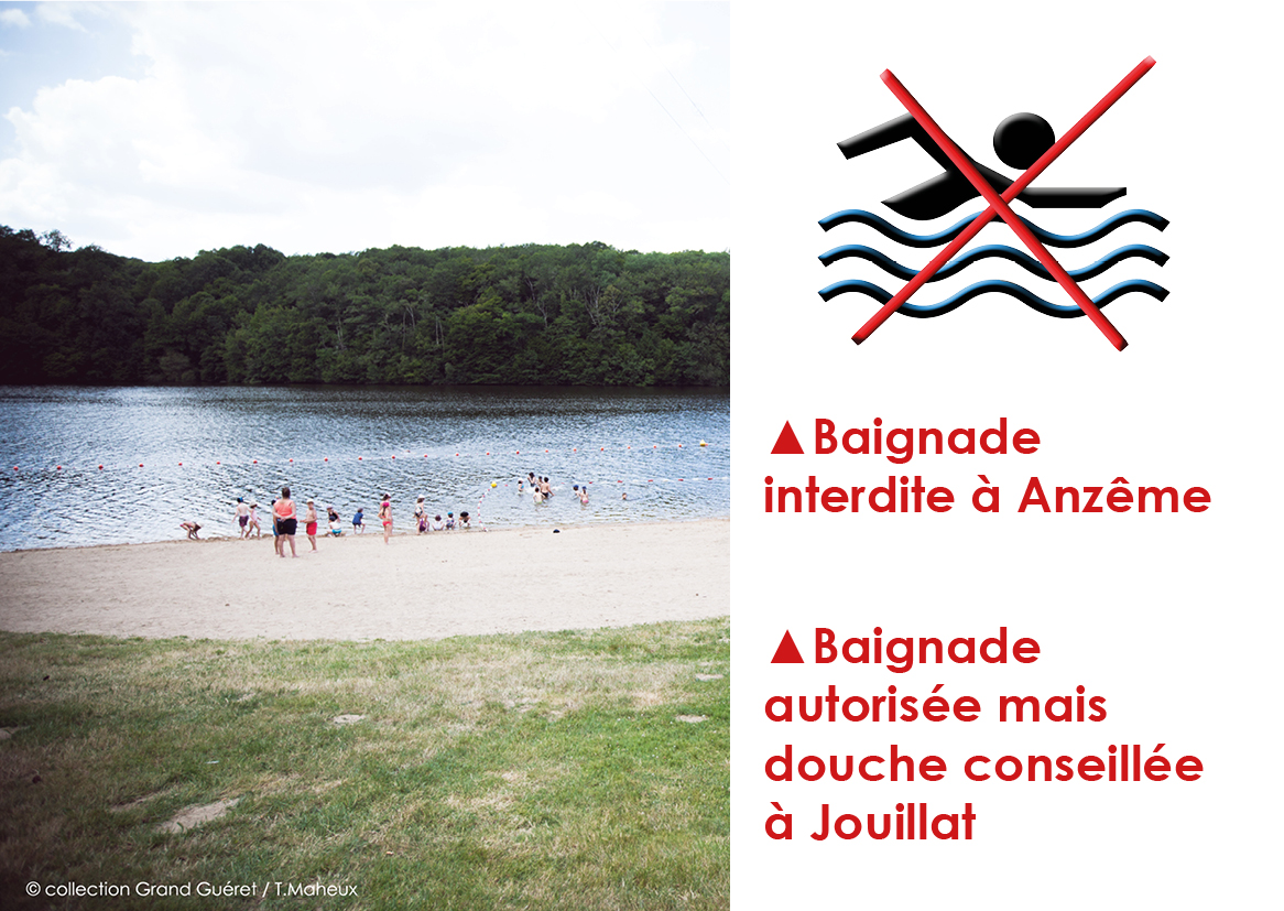 Baignade Interdite à Anzême | Grand Guéret