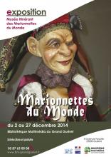 Visuel exposition Marionnettes du Monde